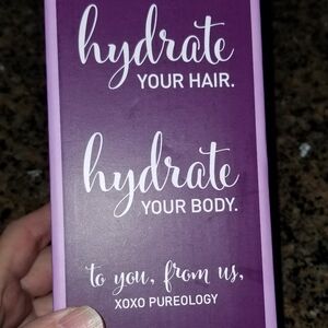 Hydrate your hair and body infuser bottle 15.2oz